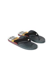 Mens Jekyl Recycled Flip Flops - Dark Gray - Dark Gray