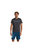 Mens Latero Logo Swimming T-Shirt - Charcoal - Charcoal