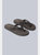 Womens/Ladies Logo Recycled Flip Flops - Silver - Silver