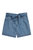 Womens/Ladies Loren Paperbag Shorts - Blue