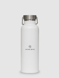 AB Water Bottle - White - White