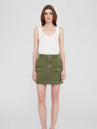 ANINE BING Aliza Skirt - Army Green product