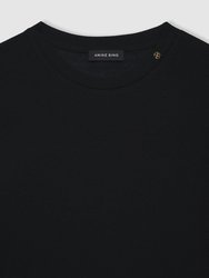 Amani Tee - Black Cashmere Blend