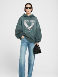 Ash Hoodie Eagle - Faded Emerald Green - Faded Emerald Green