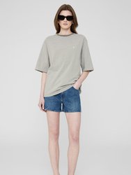 Bo Tee - Olive And Ivory Stripe - Olive And Ivory Stripe