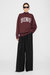 Bradie Sweatshirt Bing - Deep Burgundy