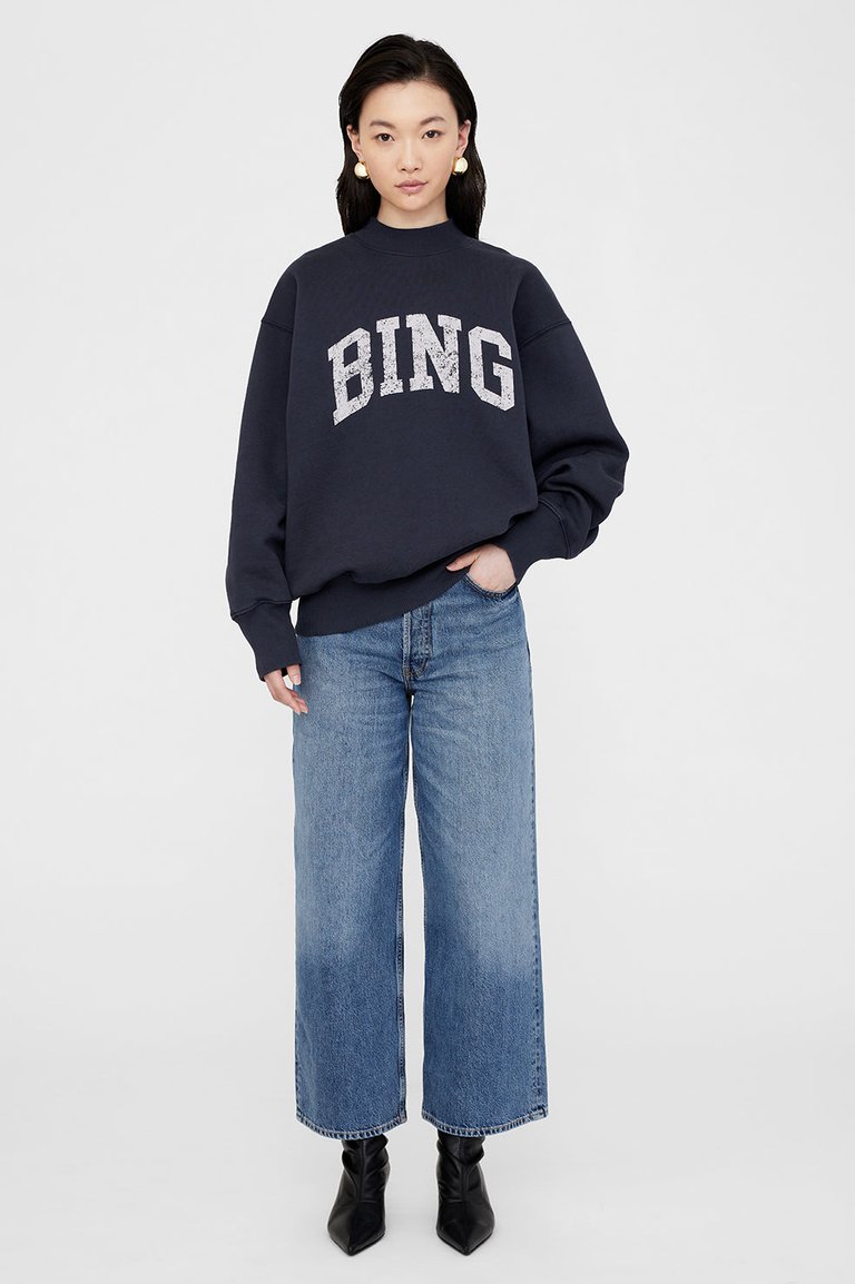 Bradie Sweatshirt Bing - Navy - Navy