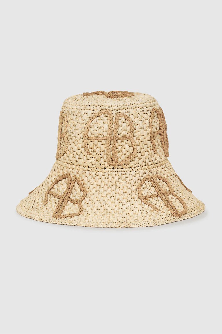 Cabana Bucket Hat AB - Natural Straw