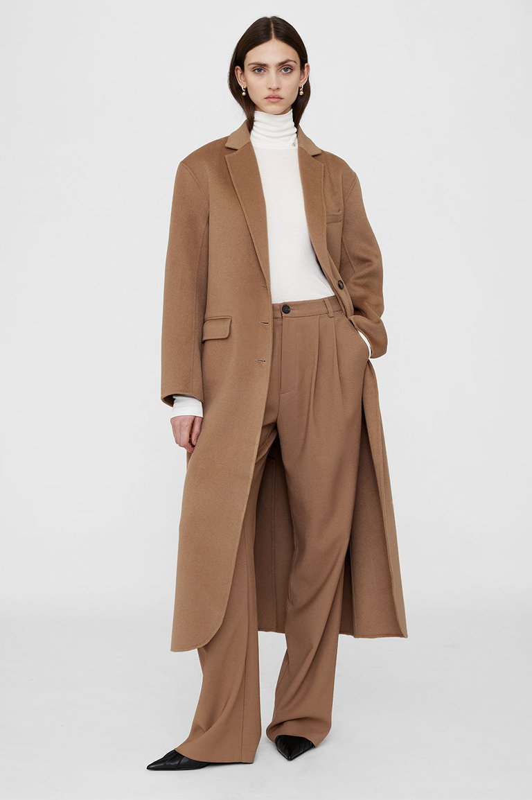 Carrie Pant - Camel Twill