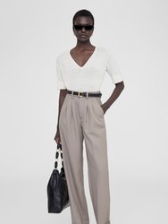 Carrie Pant - Taupe - Taupe