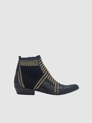 Charlie Boots - Gold Studs - Gold Studs