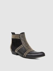 Charlie Boots - Gold Studs