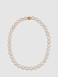 Classic Pearl Choker - 14k Gold - Pearl/Gold