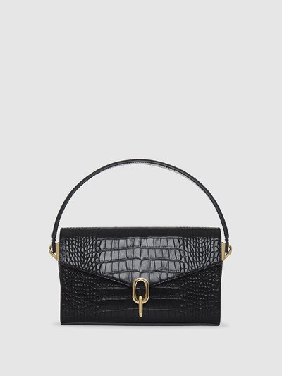 ANINE BING Colette Bag - Black Embossed product