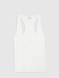 Dale Tank - White Linen Blend