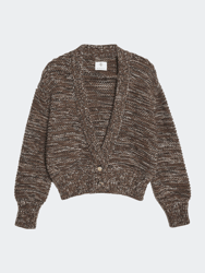 Dayna Cardigan - Marled Brown