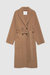 Dylan Coat - Camel Cashmere Blend