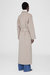 Dylan Maxi Coat - Taupe Cashmere Blend