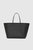 Emma Tote - Black Monogram Print - Black