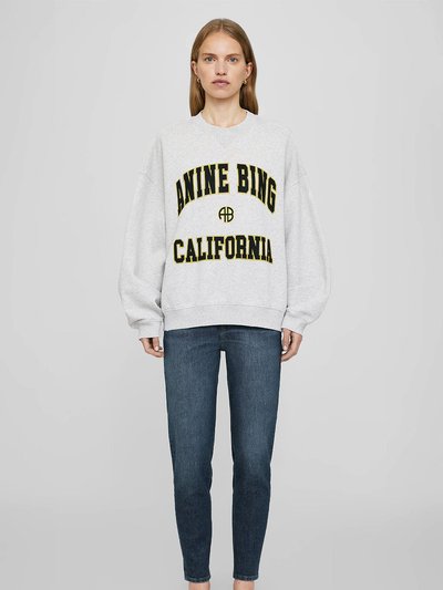 ANINE BING Jaci Sweatshirt Anine Bing California - Heather Grey product