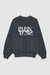 Jaci Sweatshirt Paris - Washed Black