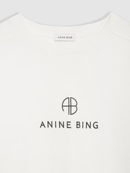 Jaylin Tee Monogram - Ivory