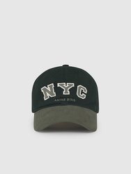 Jeremy Baseball Cap NYC - Charcoal Green - Charcoal Green