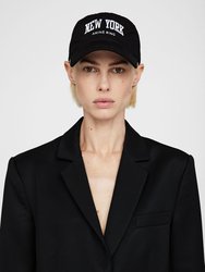 Jeremy Baseball Cap University New York - Black