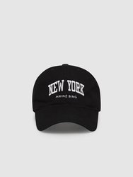 Jeremy Baseball Cap University New York - Black - Black