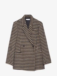 Kaia Blazer - Houndstooth