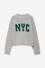 Kendrick Sweater University New York - Heather Grey