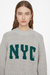 Kendrick Sweater University New York - Heather Grey