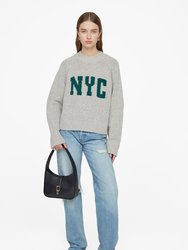 Kendrick Sweater University New York - Heather Grey - Heather Grey