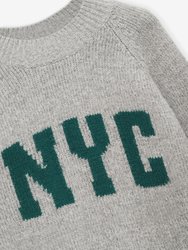 Kendrick Sweater University New York - Heather Grey