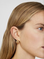 Knot Earrings - Gold