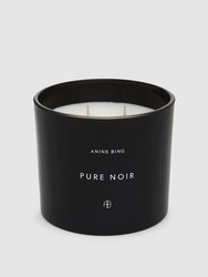 Large Pure Noir Candle