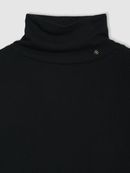 Lia Top - Black Cashmere Blend