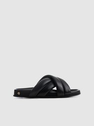 Lizzie Slides - Black - Black