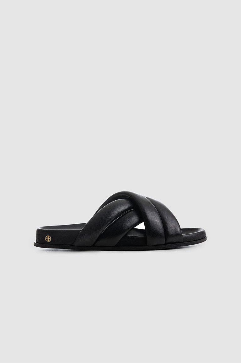 Lizzie Slides - Black - Black