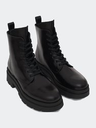 Luc Combat Boots - Black