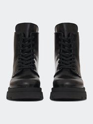 Luc Combat Boots - Black