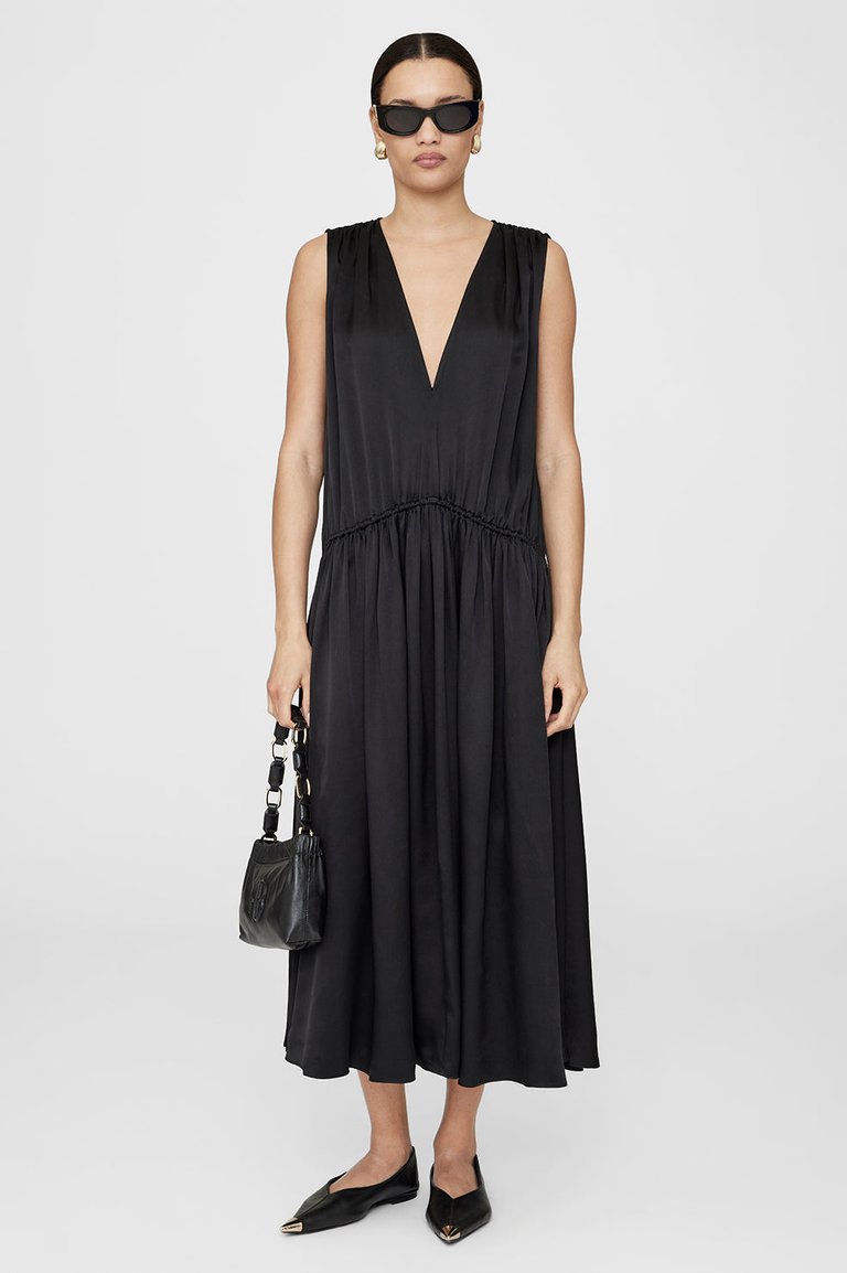 Mia Dress - Black - Black