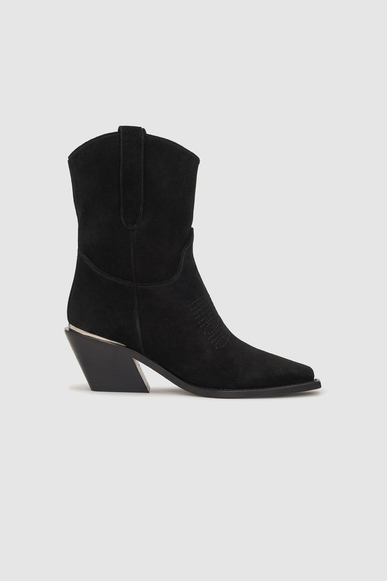 Mid Tania Boots - Black - Black