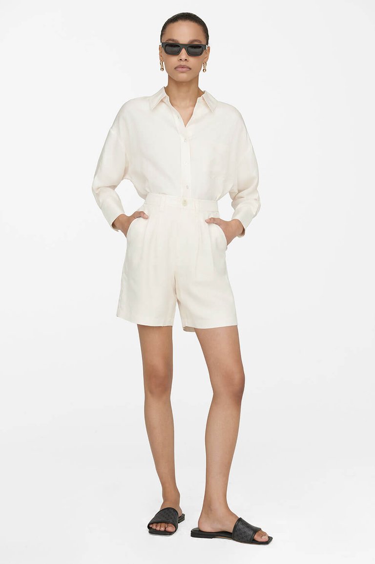 Mika Shirt - Ivory - Ivory