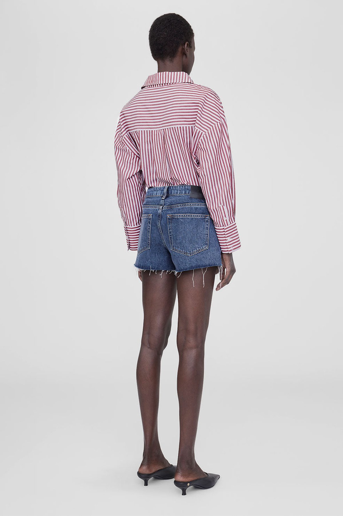 Anine Bing | Sloan Denim Shirt - Stripe | L