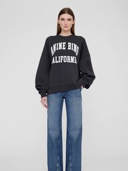 Miles Sweatshirt Anine Bing - Vintage Black - Vintage Black
