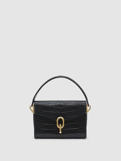 ANINE BING Mini Colette Bag - Black Embossed product