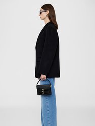 Mini Colette Bag - Black Embossed