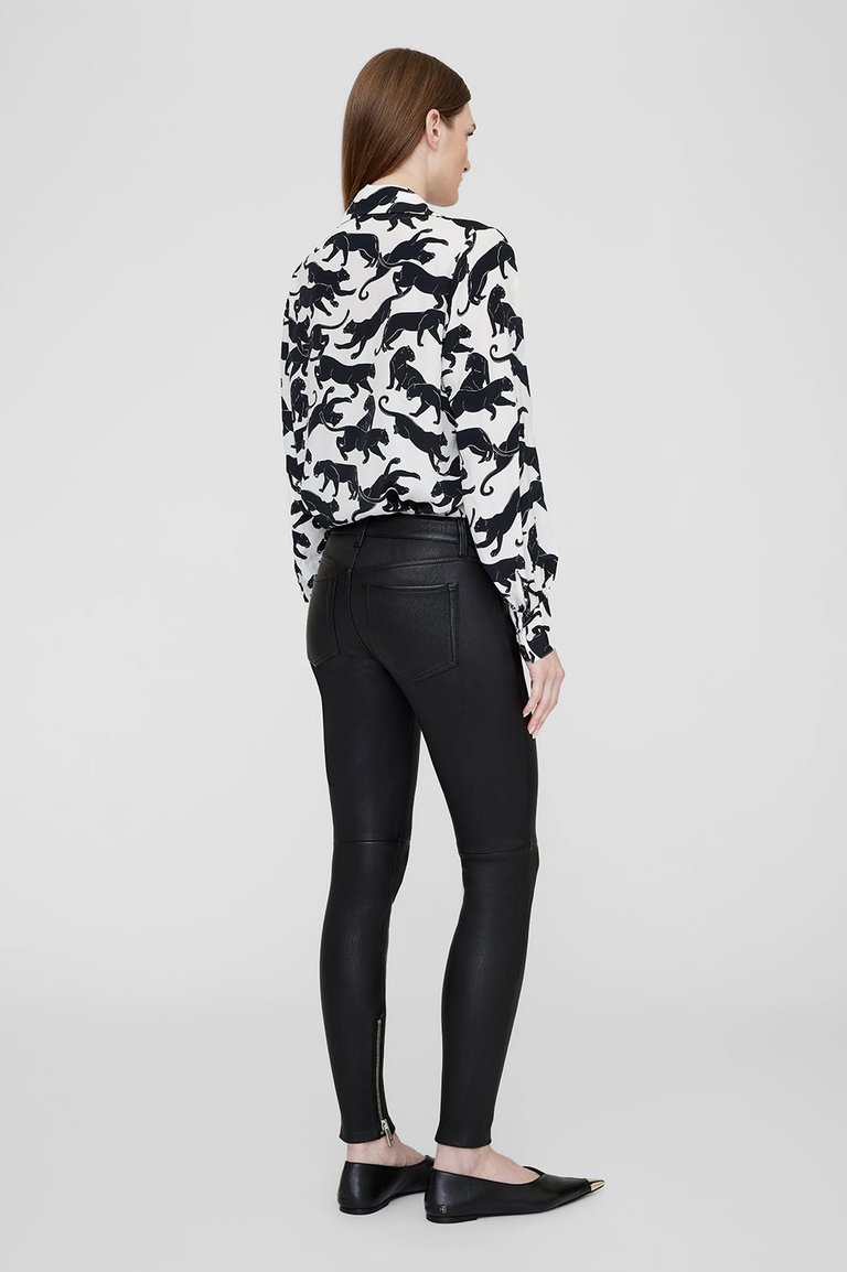 Mylah Shirt - Panther Print