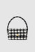 Nico Bag - Black And White Houndstooth - Black And White Houndstooth